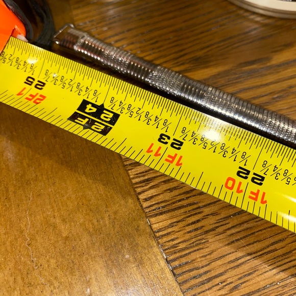 Vintage silver snake chain belt w unique buckle stretch - Picture 12 of 13